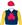 Dark blue, red shamrock, gold sleeves, red cap