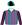 Emerald green & crimson stripes, black & crimson striped sleeves, black & emerald green quartered cap
