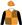 Orange & chocolate quarters, black sleeves, orange cap