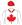 White, scarlet maple leaf, collar & cap